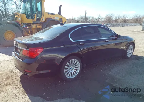 2012 BMW 750I z USA, uszkodzony, nr VIN WBAKA8C51CCY37951